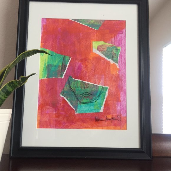 HOST PICK ! Original Abstract Art Work - Picture 7 of 7